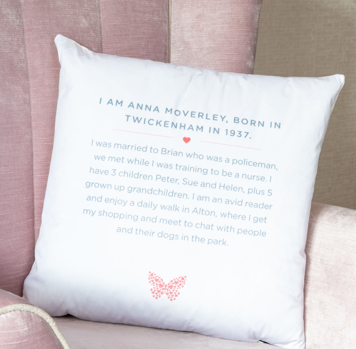 REMEMBER-ME CUSHIONS