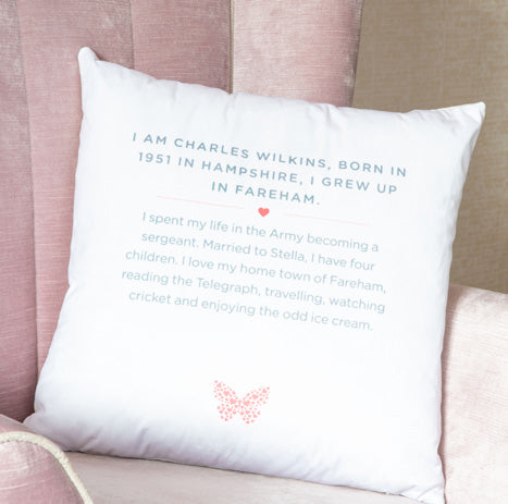 REMEMBER-ME CUSHIONS