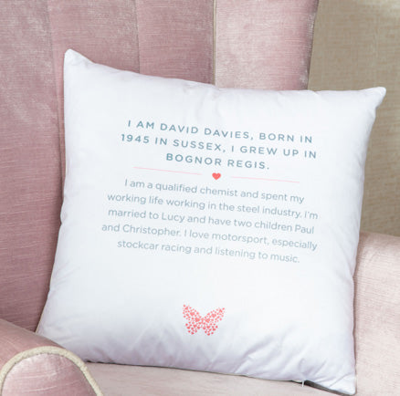 REMEMBER-ME CUSHIONS