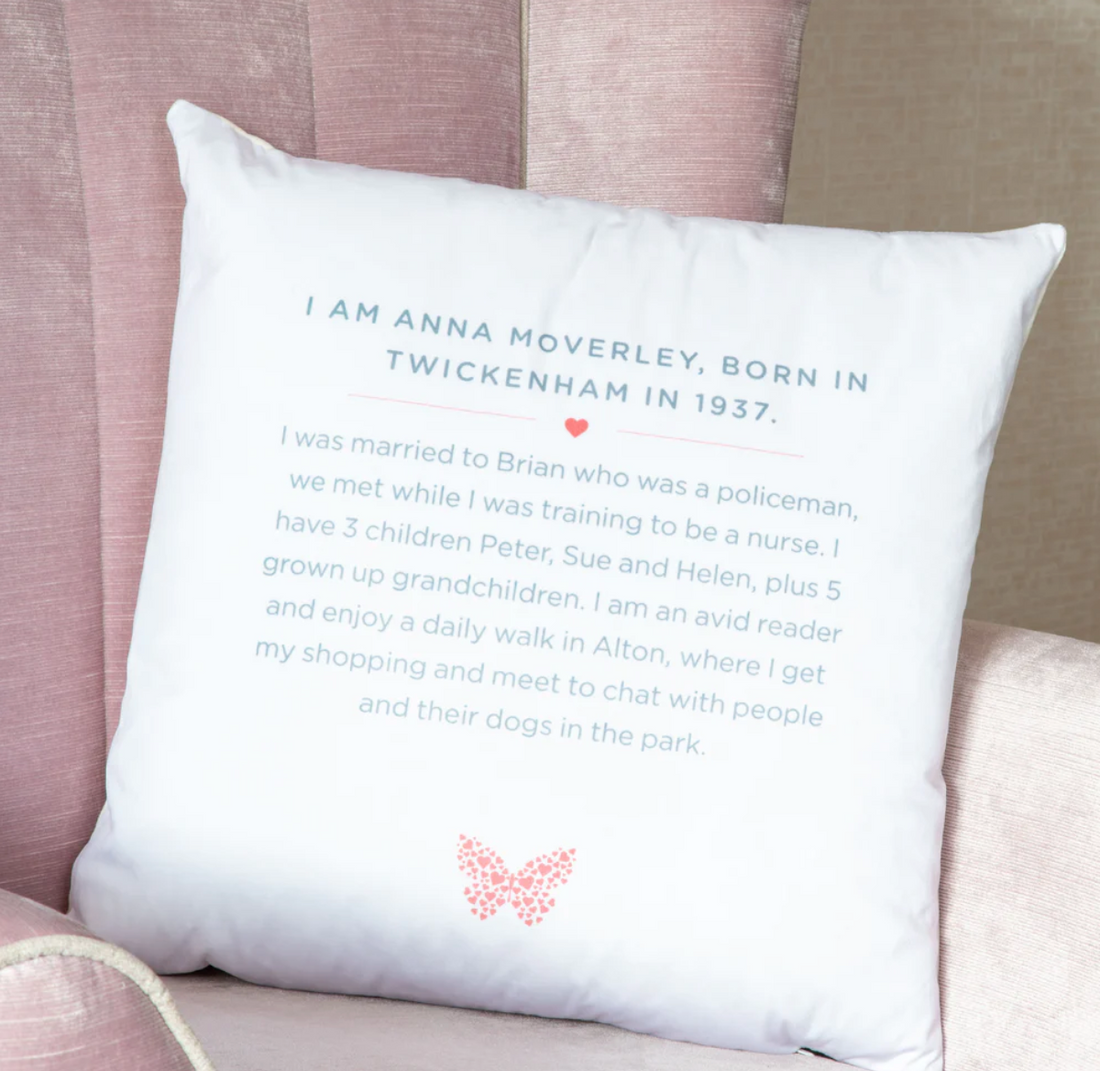 Enhancing Dementia Care with 'Remember Me' Cushions