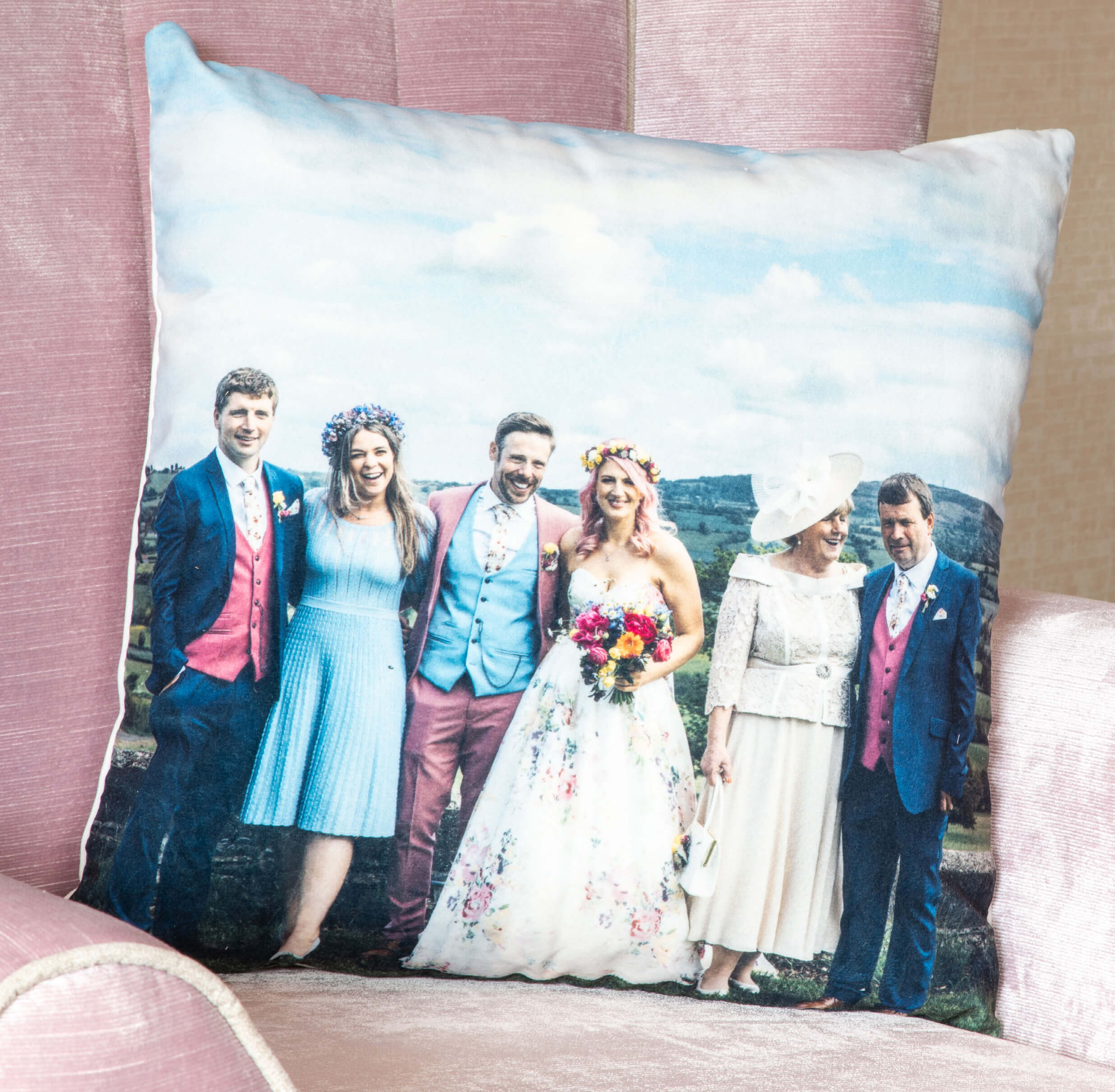 Printed photo pillow best sale